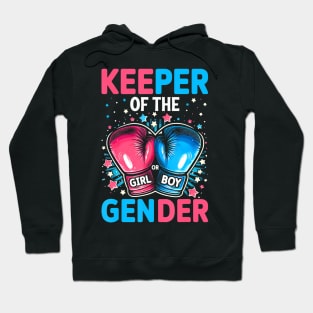 Gender Reveal Keeper Of Gender Boxing Hoodie